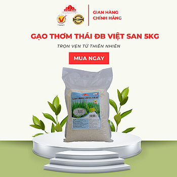 GẠO THƠM THÁI ĐẶC BIỆT 5KG